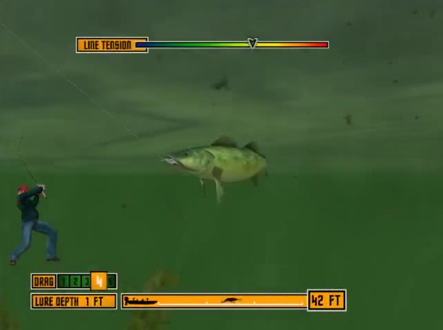 Sega Bass Fishing Duel Sony Playstation 2 Game